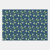 Cala Lilies en Eucalyptus Inpakpapier Vel (Voorkant 2)