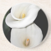 Cala Lilies Zandsteen Onderzetter (Voorkant)