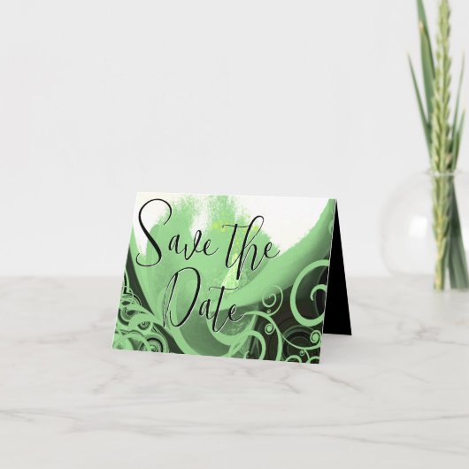 Cala Lilly Green Swirls (Voorkant)