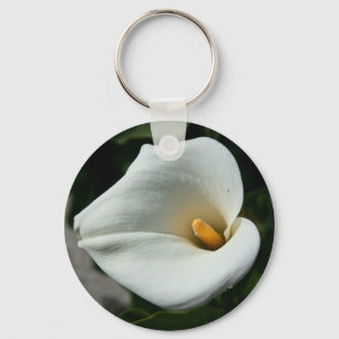 Cala Lily Flower Sleutelhanger