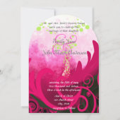 Cala Lily Flower Wedding Invitation Kaart (Voorkant)