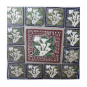 Cala Lily Mexicaanse tegels Tegeltje (Voorkant)