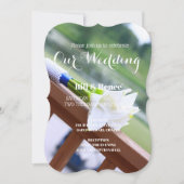 Cala Lily Wedding Invitation Kaart (Voorkant)