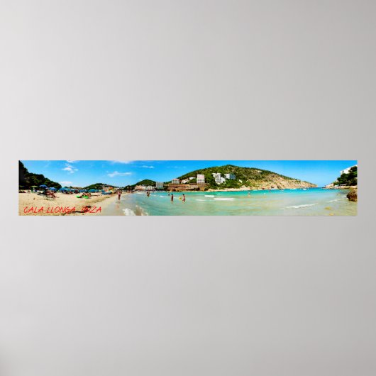 cala llonga ibiza poster (Voorkant)