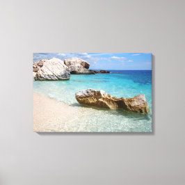 Cala Mariolu strand, Sardinië canvas print