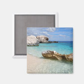 Cala Mariolu strand, Sardinië magneet (Voorkant / Achterkant)