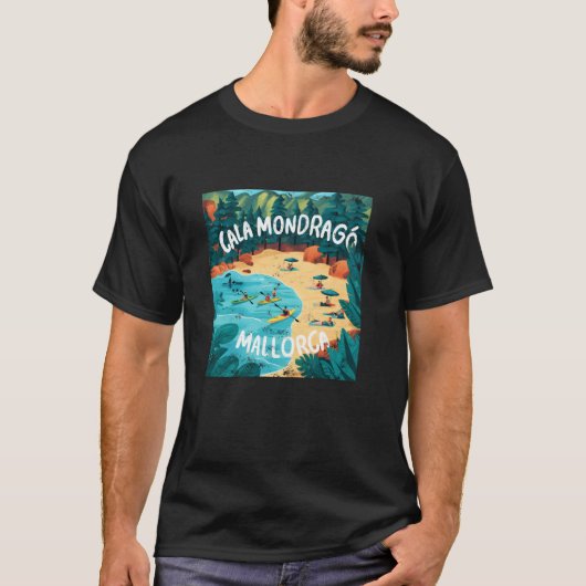 Cala Mondragó Mallorca T-shirt (Voorkant)