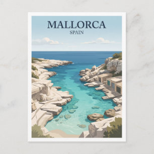 Cala s'Almunia Santanyí Spanje Aandenken Briefkaart