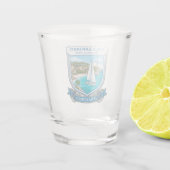Cala Santanyí Spanje Shot Glas (Achterkant)