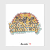 Calabasas, Californië Sticker (Vel)