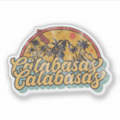 Calabasas, Californië Sticker (Voorkant)
