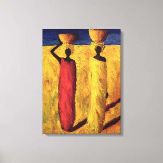 Calabash Girls 1991 Canvas Afdruk (Voorkant)