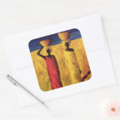 Calabash Girls 1991 Vierkante Sticker (Envelop)