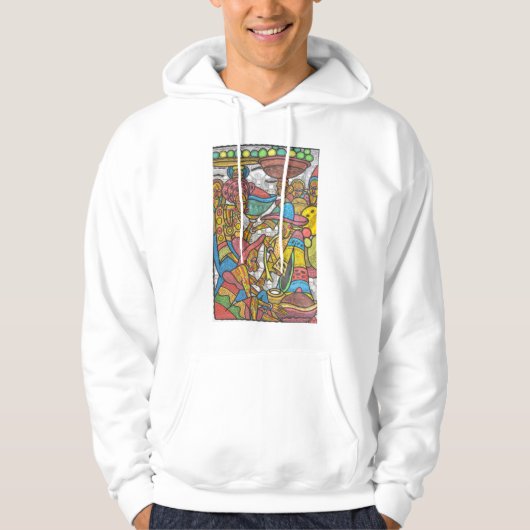 Calabash-markt Hoodie (Voorkant)