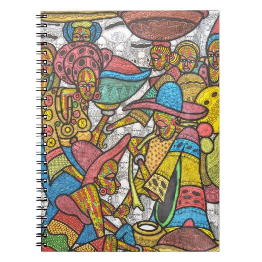 Calabash-markt Notitieboek (Voorkant)