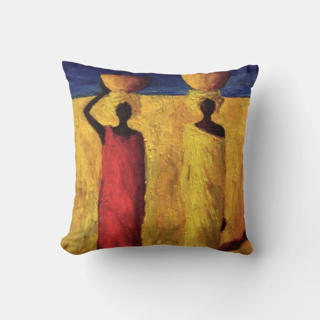 Calabash Meisjes 1991 Kussen (Voorkant)
