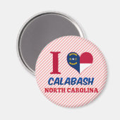 Calabash, North Carolina Magneet (Voorkant / Achterkant)