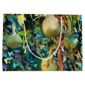 Calabash Tree-bronnen in de herfst van acrylvezels Large Cadeautasje (Achterkant)