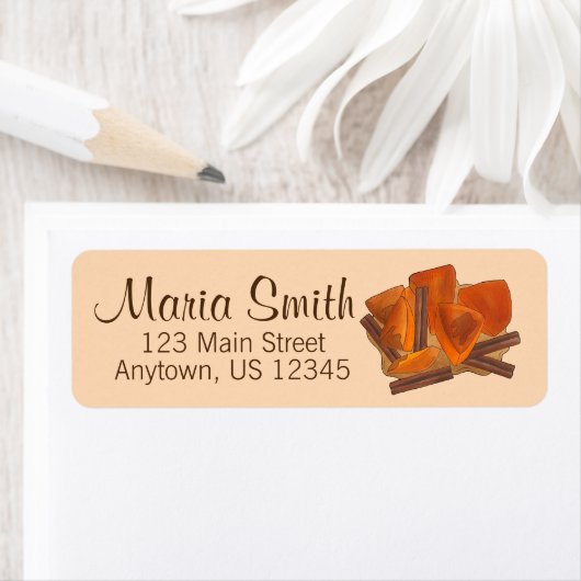 Calabaza en Tacha Mexicaans gekonfijte pompoen des Etiket (Insitu)