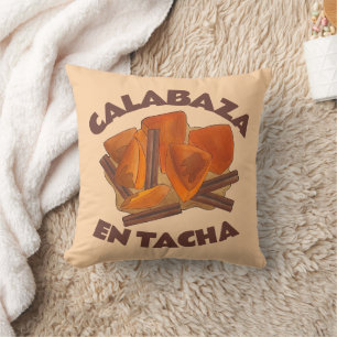 Calabaza en Tacha Mexicaans gekonfijte pompoen des Kussen