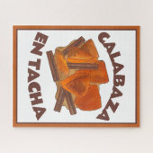 Calabaza en Tacha Mexicaans gekonfijte pompoen des Legpuzzel (Horizontaal)