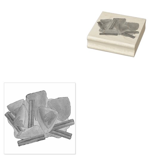 Calabaza en Tacha Mexicaans gekonfijte pompoen des Rubberstempel (Gestempeld)