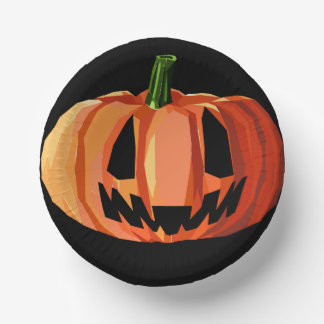 Calabaza Jack-o’-Lantern Low Poly | Halloween  Papieren Kommen