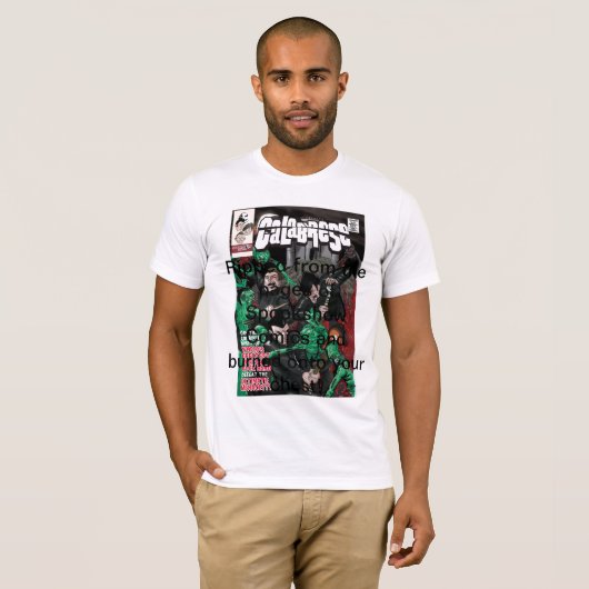 Calabrese Comic Book T-shirt (Voorkant volledig)