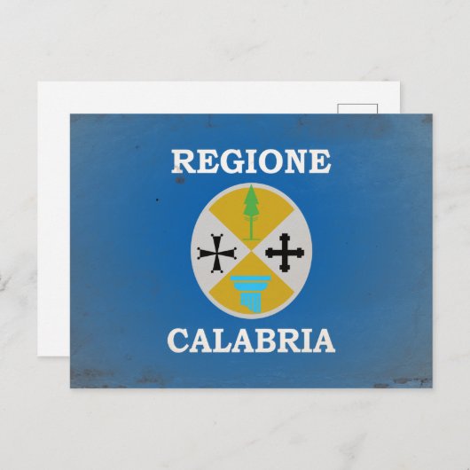 Calabria Briefkaart (Voorkant / Achterkant)