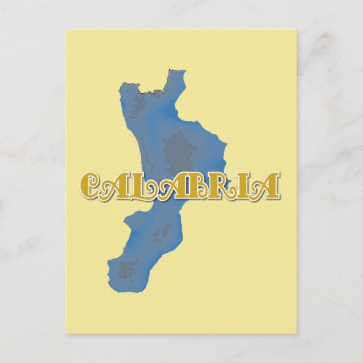 Calabria Briefkaart (Voorkant)