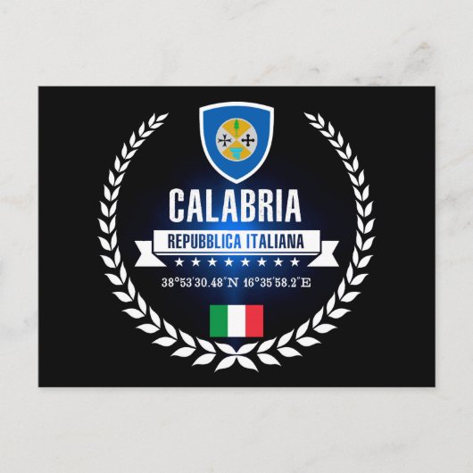 Calabria Briefkaart (Voorkant)