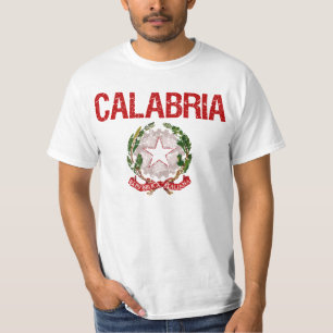 Calabria Italiaanse achternaam T-shirt