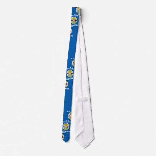 Calabria, Italiaanse vlag Stropdas (Achterkant)