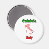 Calabria Italië Magneet (Voorkant / Achterkant)