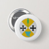 Calabria Italië Ronde Button 5,7 Cm (Voorkant /achterkant)