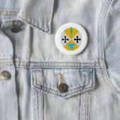 Calabria Italië Ronde Button 5,7 Cm (In situ)