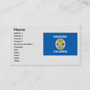 Calabria, Italië Visitekaartje
