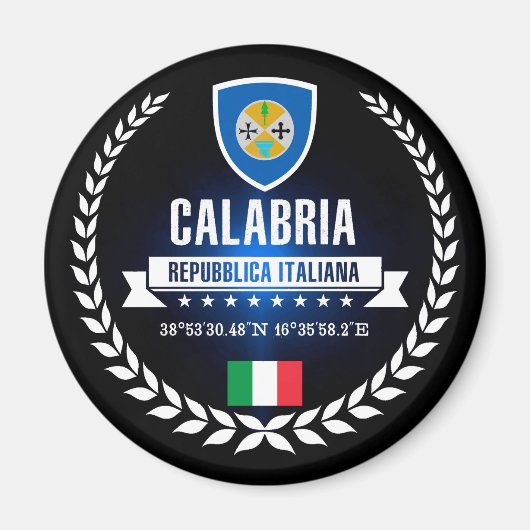 Calabria Magneet (Voorkant)