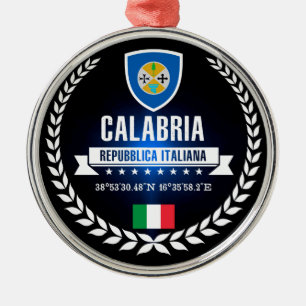 Calabria Metalen Ornament