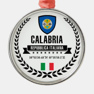 Calabria Metalen Ornament