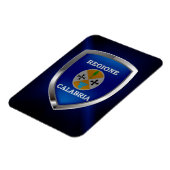 Calabria Mettalic Emblem Magneet (Linkerzijde)