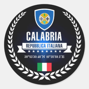Calabria Ronde Sticker