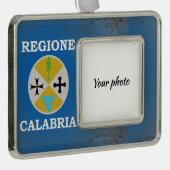 Calabria Verzilverd Omlijst Ornament (Rechts)