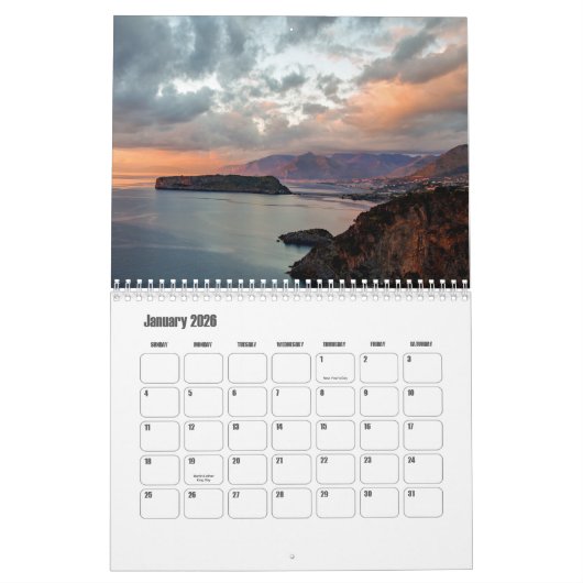 Calabrië-Italië Kalender (Jan 2026)
