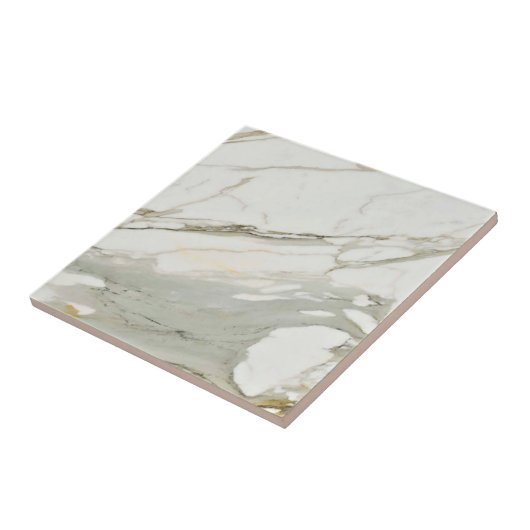 Calacatta Marble Pattern 2 Tegeltje (Zijkant)