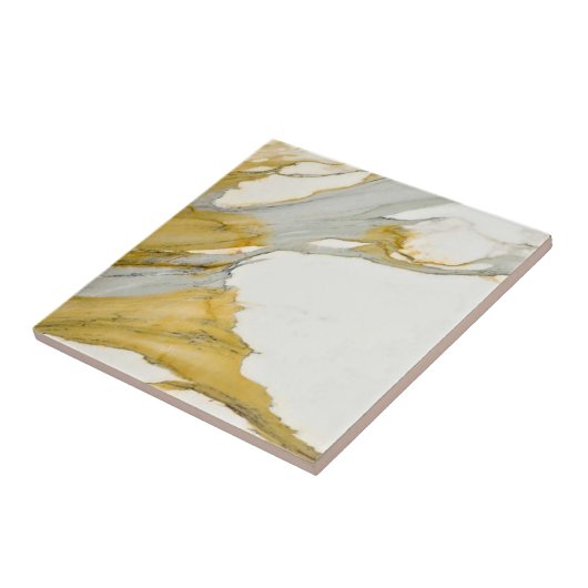 Calacatta Marble Pattern 4 Tegeltje (Zijkant)