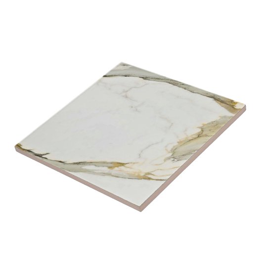 Calacatta Marble Pattern 5 Tegeltje (Zijkant)