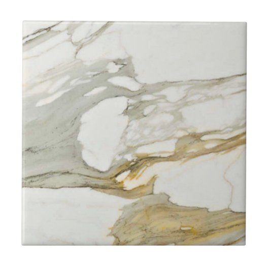 Calacatta Marble Pattern 7 Tegeltje (Voorkant)