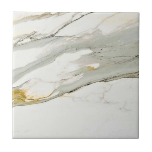 Calacatta Marble Pattern 8 Tegeltje (Voorkant)