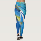 CALactive Blue Freestyle Yoga-Leggings Leggings (Achterkant)